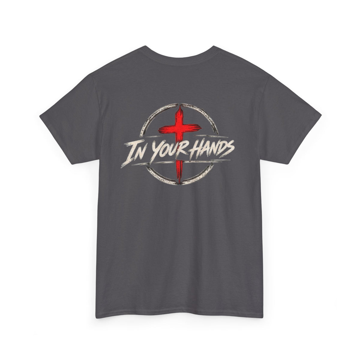 T-Shirt — "In Your Arms" Cross Logo Christian Faith Tee