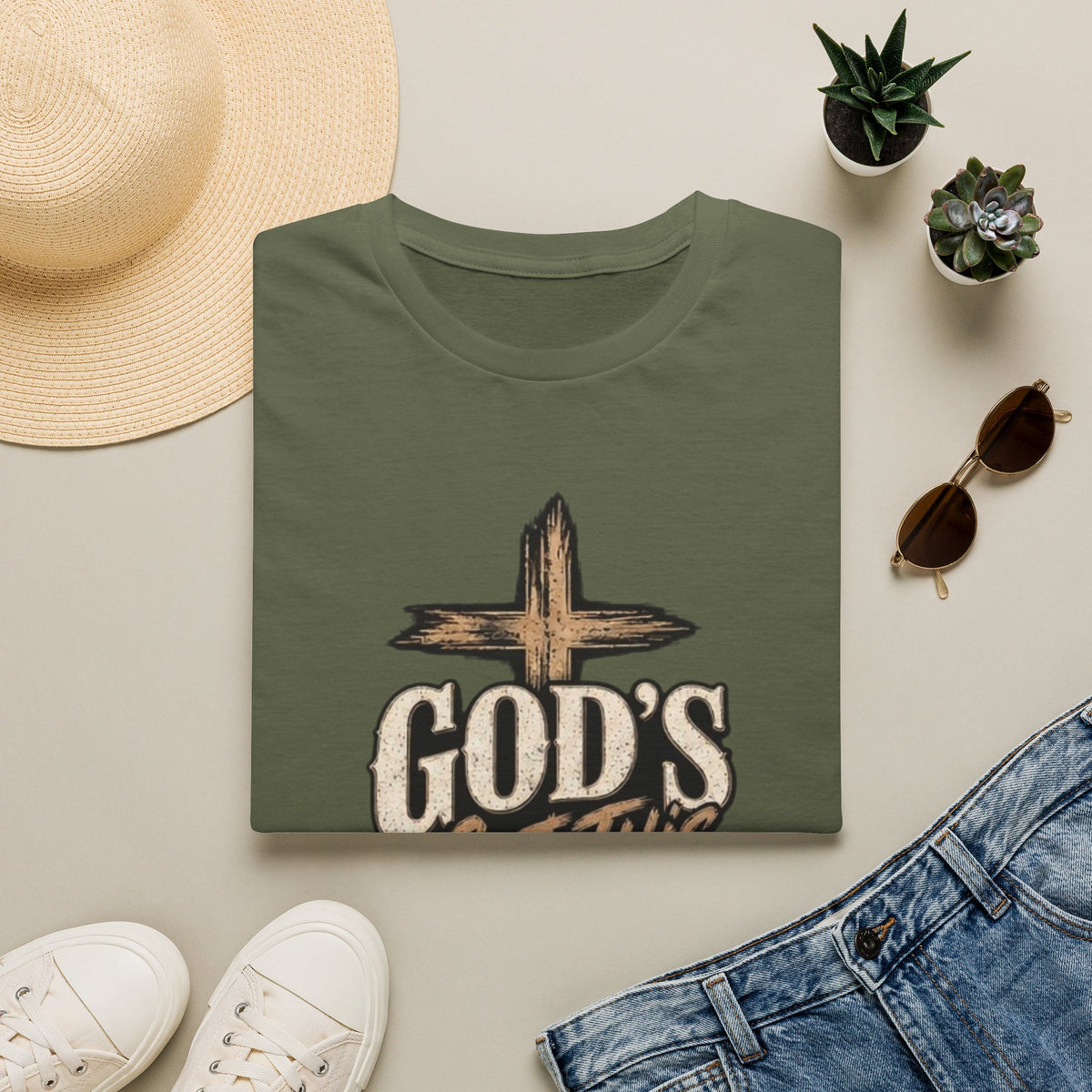 God's Got This T-Shirt — Faith Cross Graphic Christian Tee