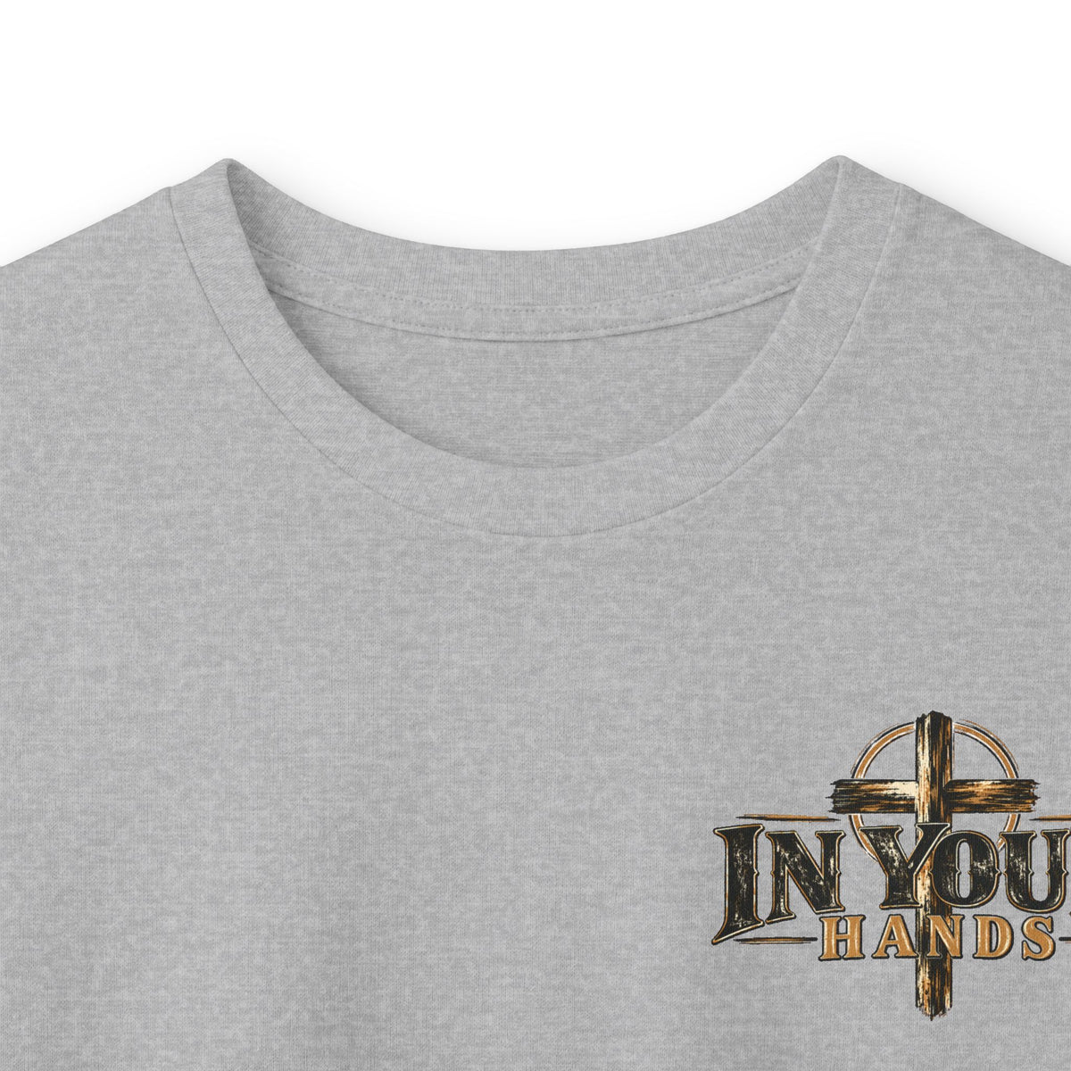 Jesus Is King Long Sleeve Tee — Faith-Based Christian Graphic Shirt