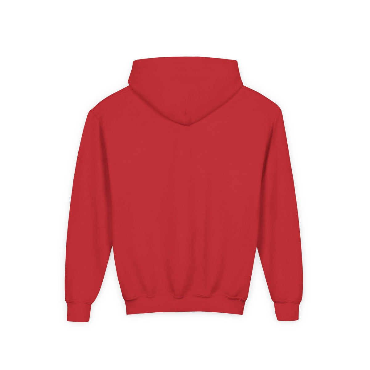 Girl of Faith Youth Hoodie — Pink Ribbon Christian Faith Sweatshirt