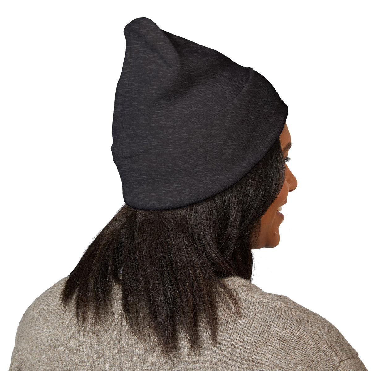 Embroidered 'In Your Hands' Cuffed Beanie