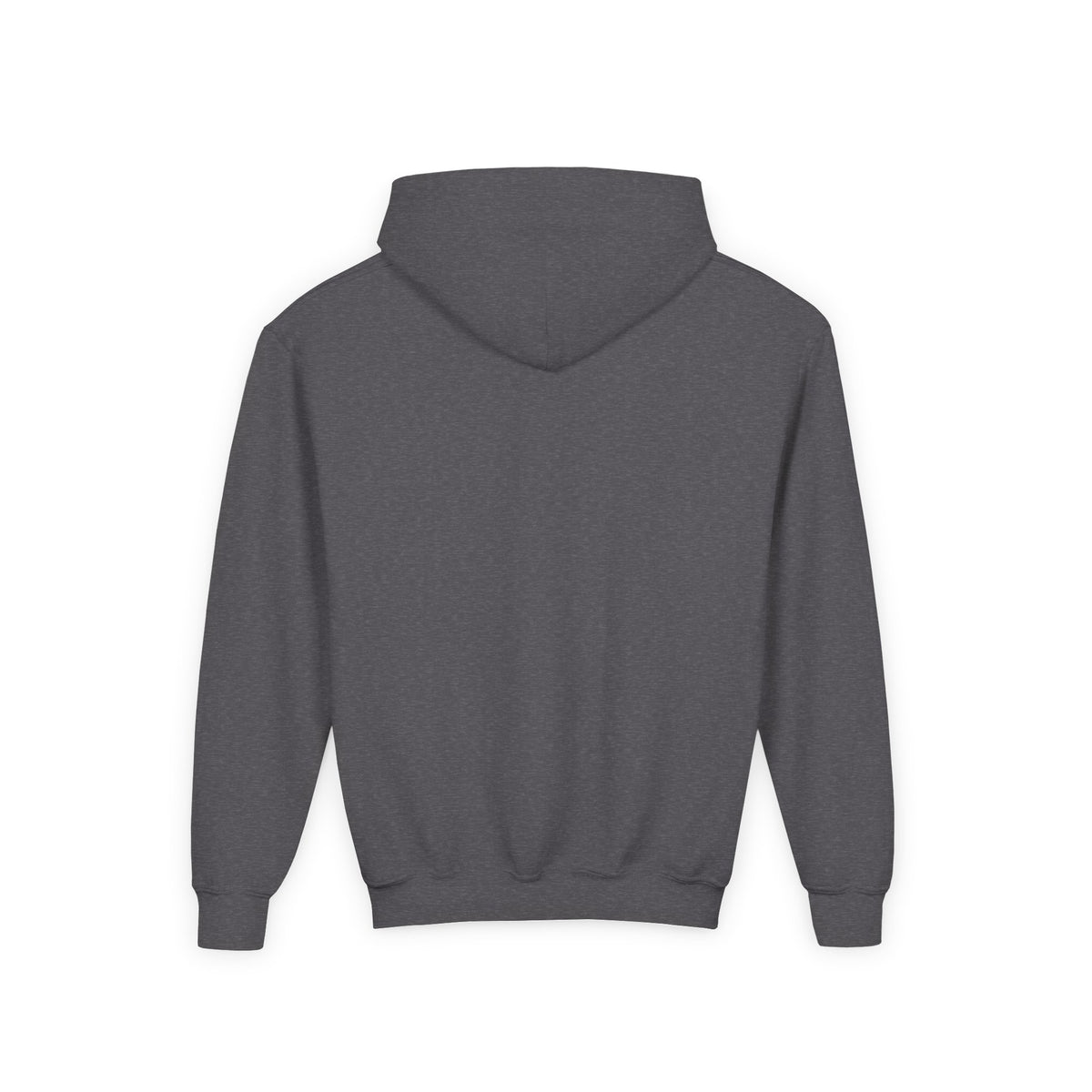 Youth Hoodie — "Stronger in Christ" Faith Graphic Hooded Sweatshirt