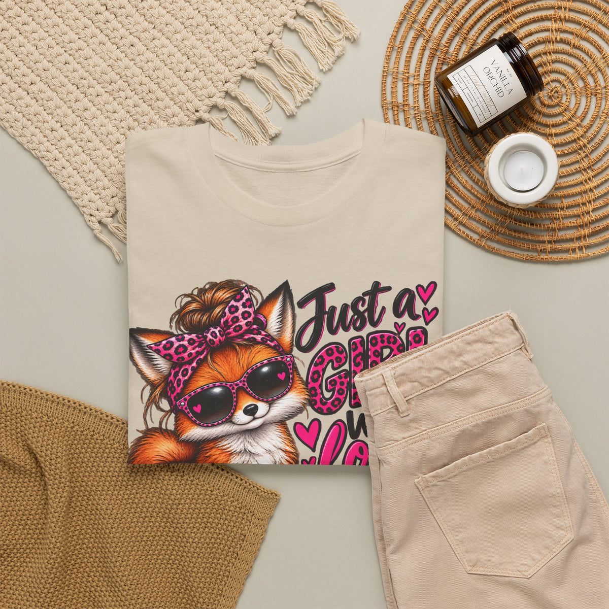 Just a Girl Who Loves Foxes T-Shirt