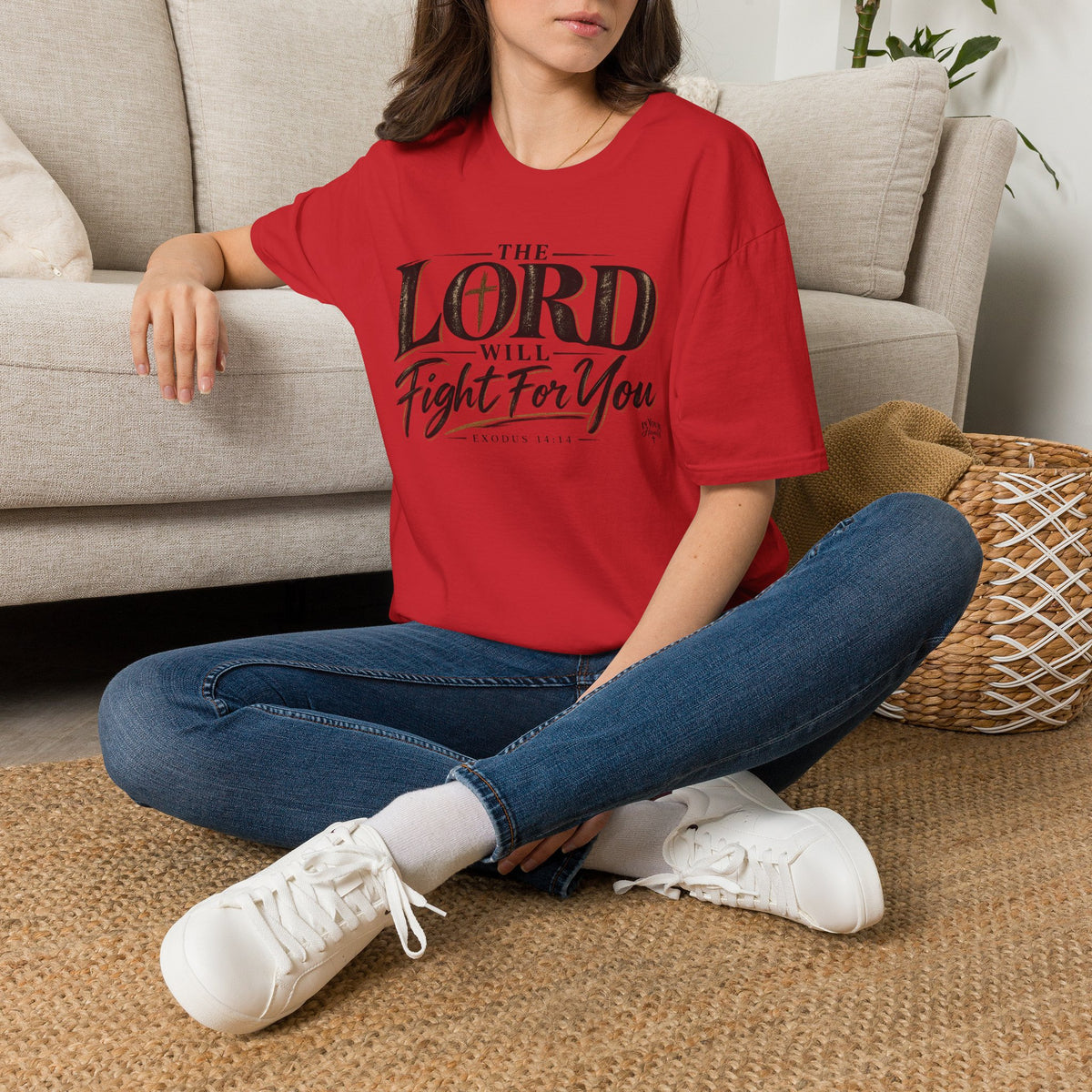 The Lord Will Fight For You T-Shirt — Christian Faith Inspirational Tee