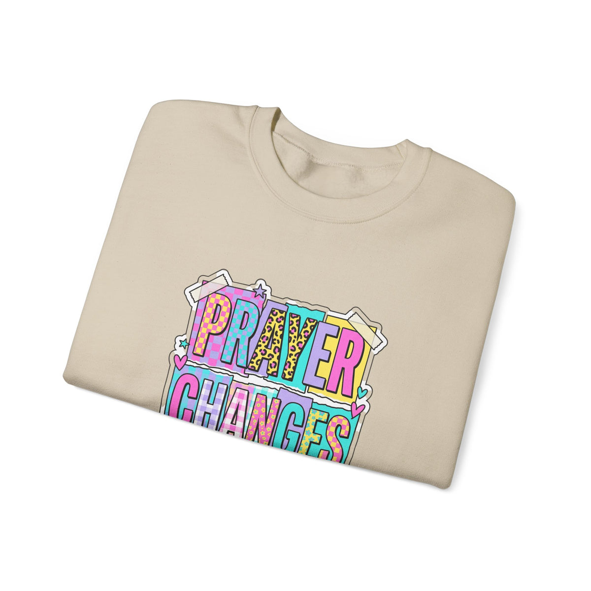 Prayer Changes Things Sweatshirt | Christian, Rainbow Scripture