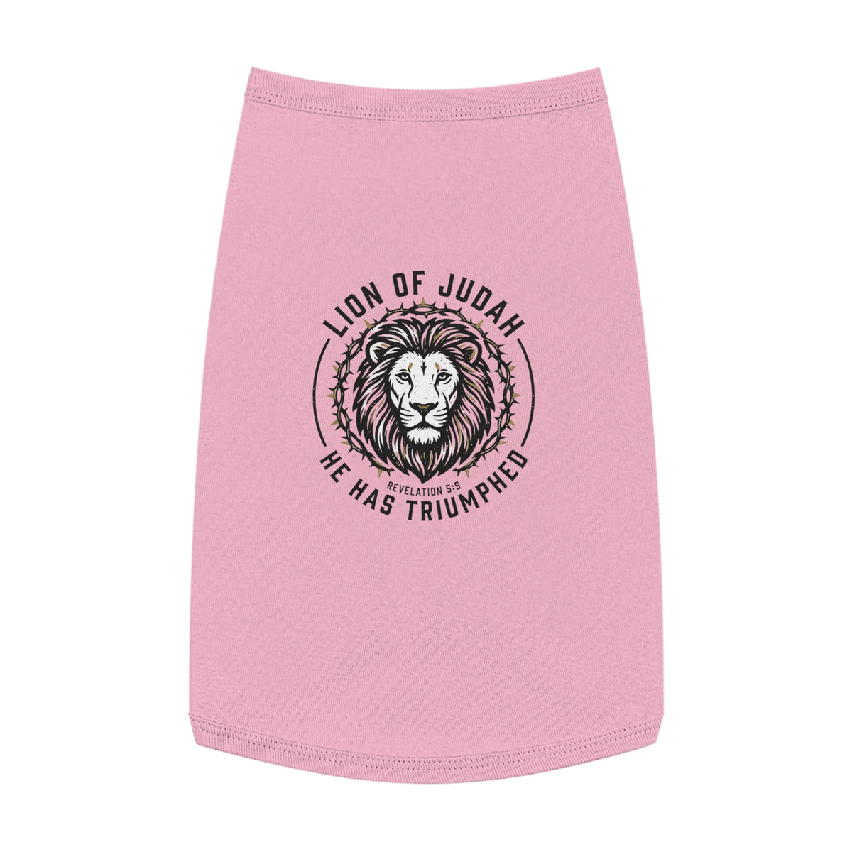 Lion Crest Pet Tank Top - Regal Dog & Cat Shirt