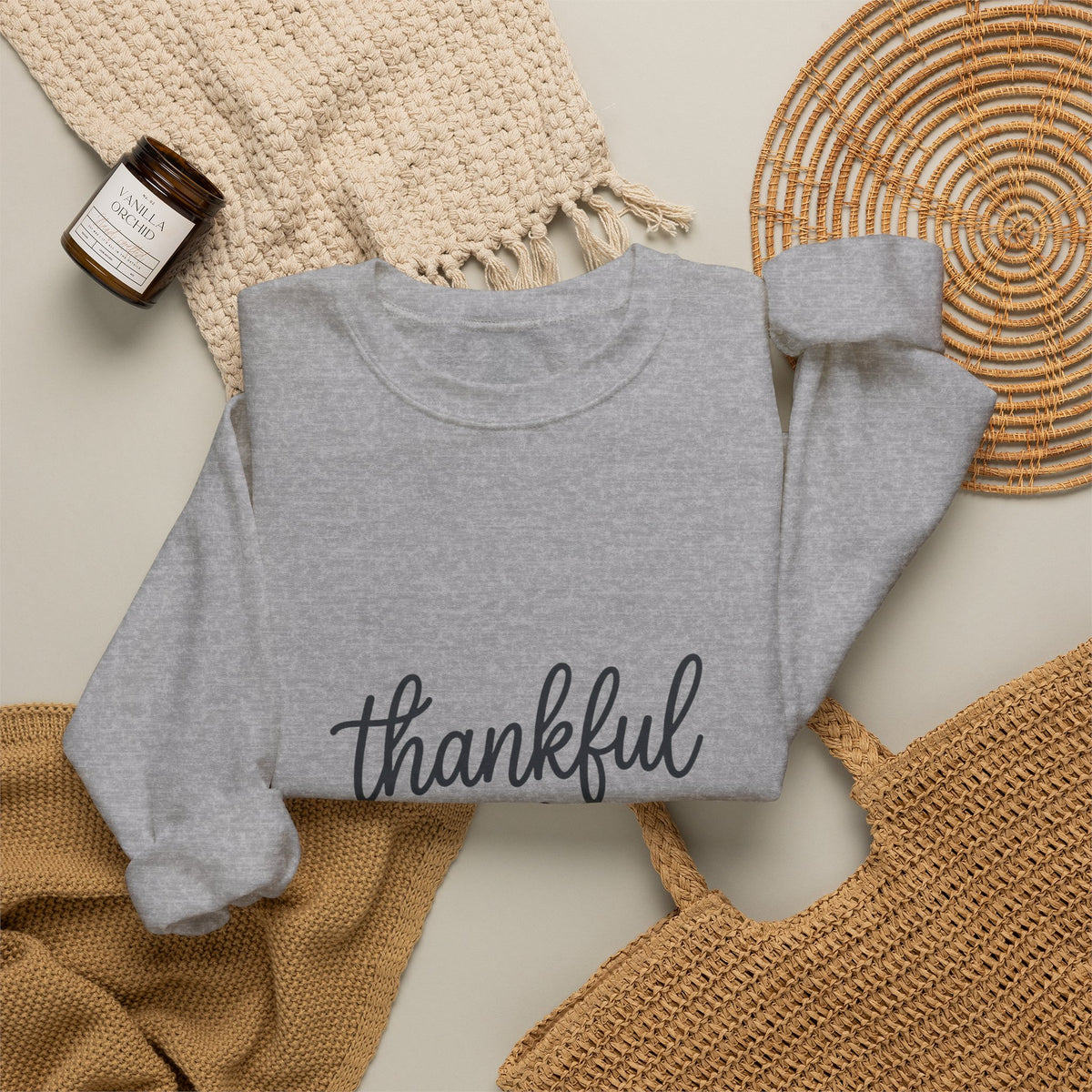 Thankful Season Crewneck Sweatshirt | Thanksgiving, Fall Harvest