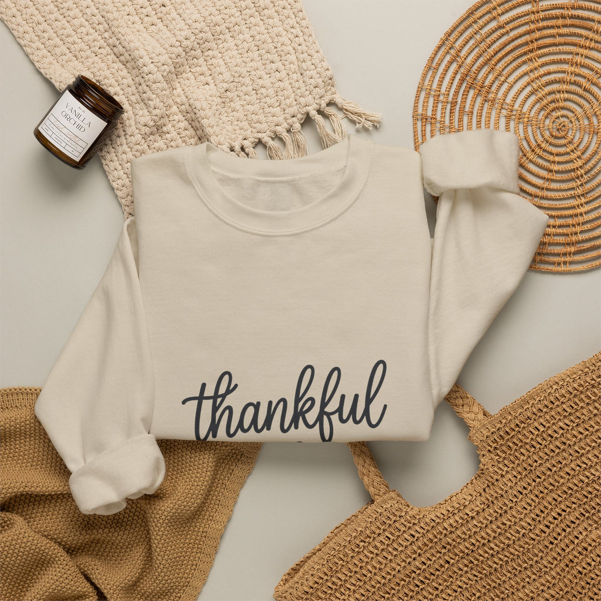 Thankful Season Crewneck Sweatshirt | Thanksgiving, Fall Harvest