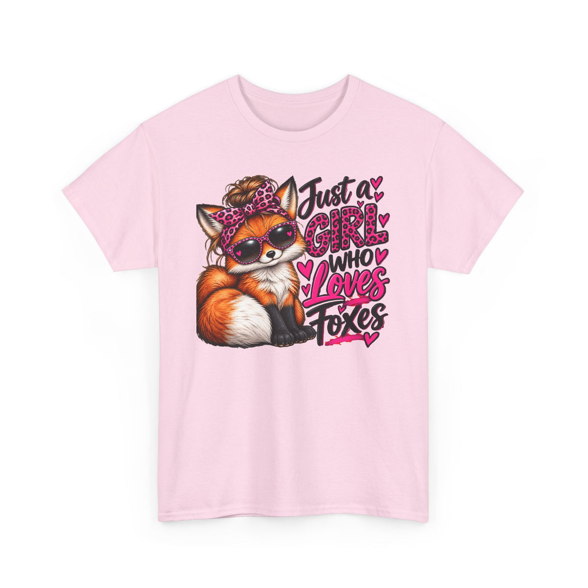 Just a Girl Who Loves Foxes T-Shirt