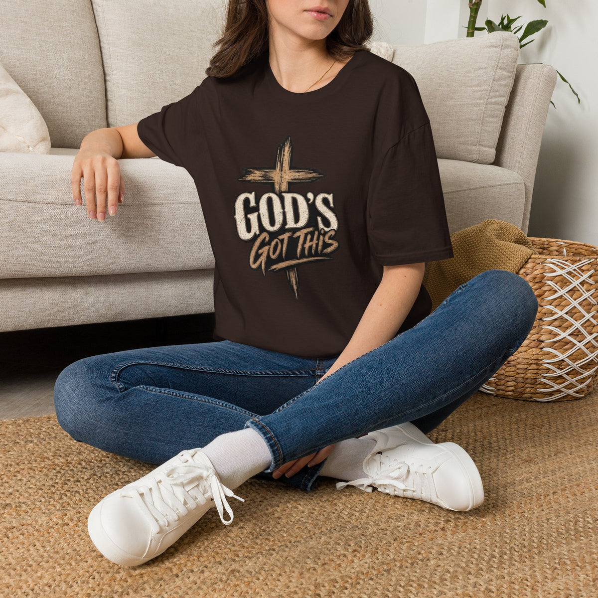 God's Got This T-Shirt — Faith Cross Graphic Christian Tee