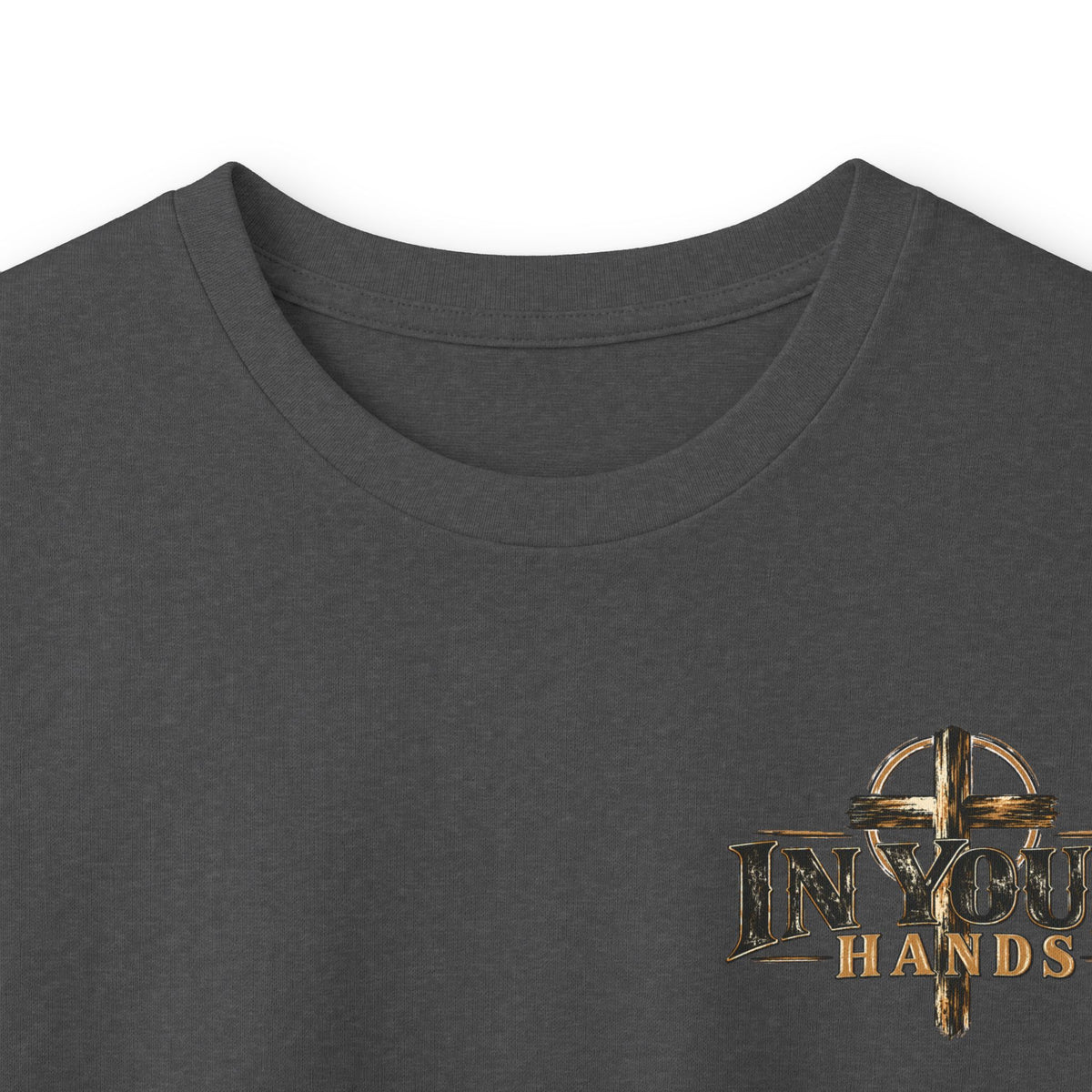 Jesus Is King Long Sleeve Tee — Faith-Based Christian Graphic Shirt