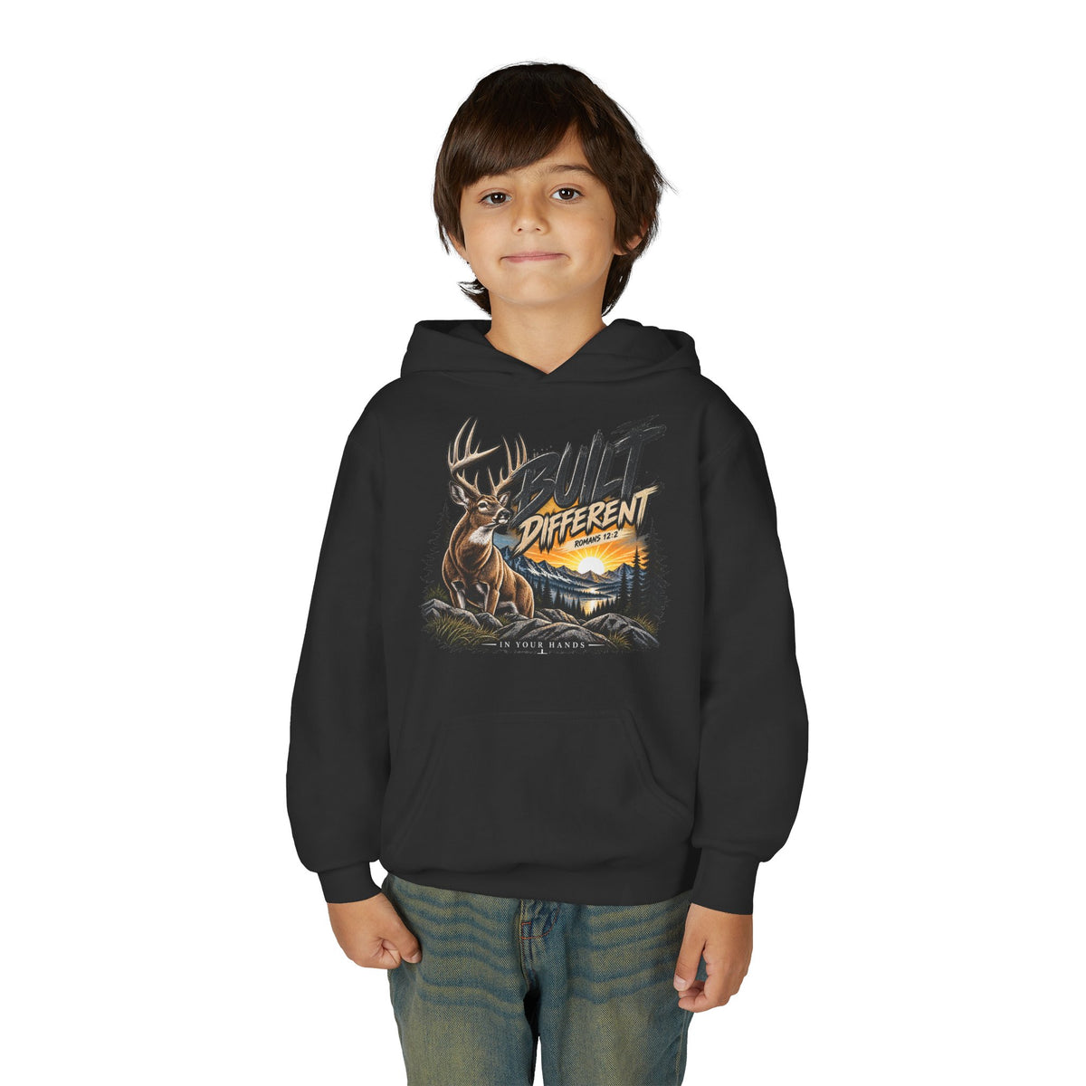 Youth Heavy Blend Hooded Sweatshirt