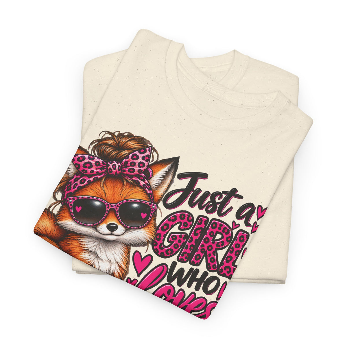 Just a Girl Who Loves Foxes T-Shirt
