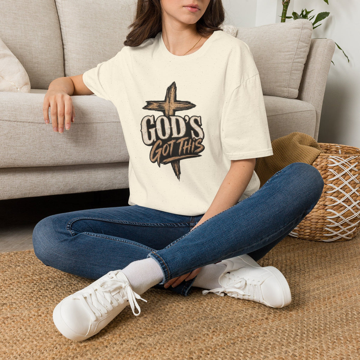 God's Got This T-Shirt — Faith Cross Graphic Christian Tee