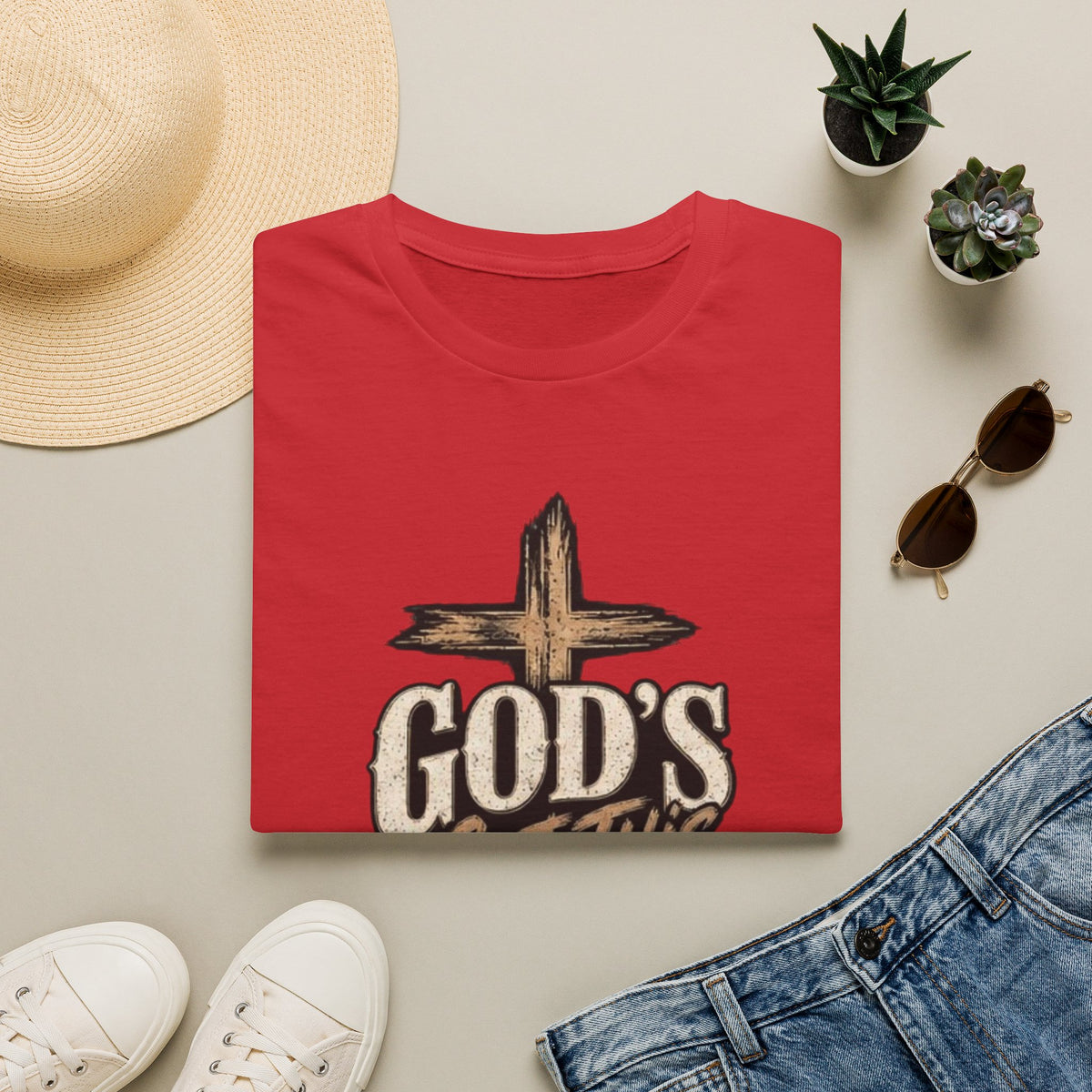 God's Got This T-Shirt — Faith Cross Graphic Christian Tee