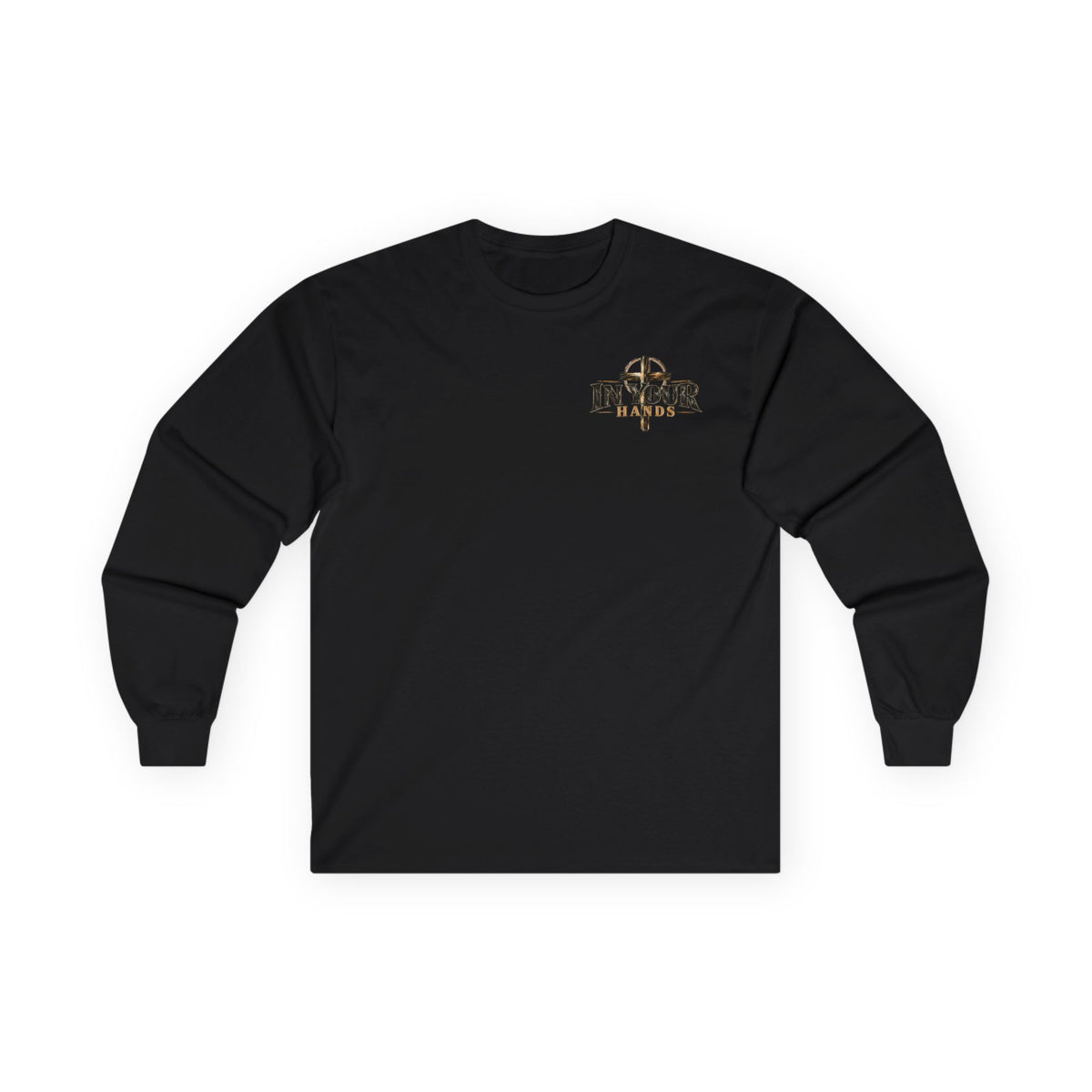 Jesus Is King Long Sleeve Tee — Faith-Based Christian Graphic Shirt
