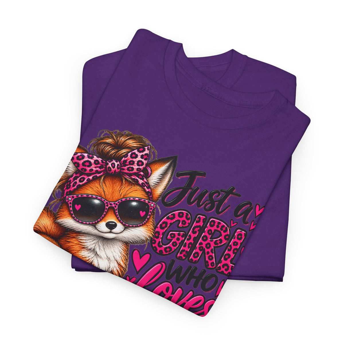 Just a Girl Who Loves Foxes T-Shirt