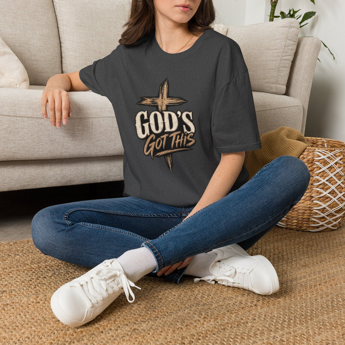 God's Got This T-Shirt — Faith Cross Graphic Christian Tee