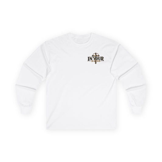 Jesus Is King Long Sleeve Tee — Faith-Based Christian Graphic Shirt