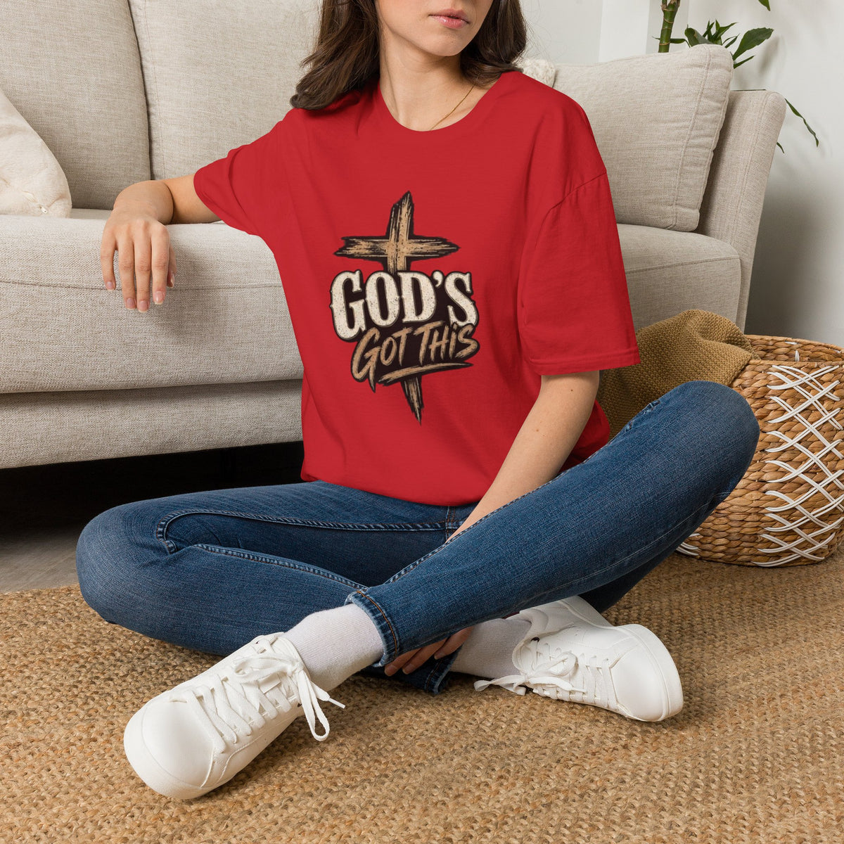 God's Got This T-Shirt — Faith Cross Graphic Christian Tee