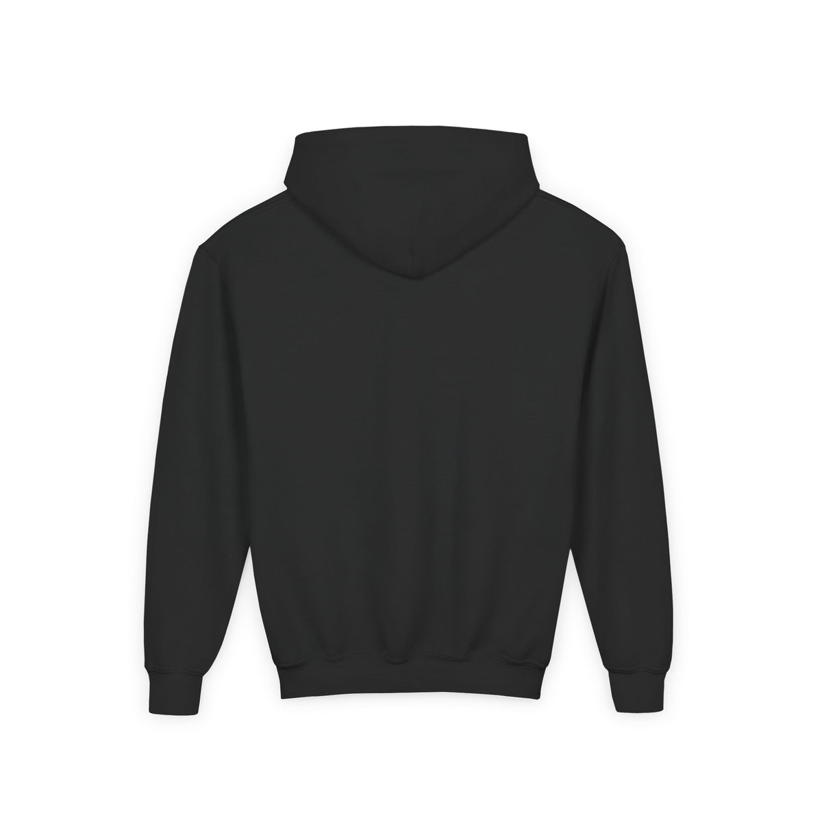Youth Hoodie — "Stronger in Christ" Faith Graphic Hooded Sweatshirt