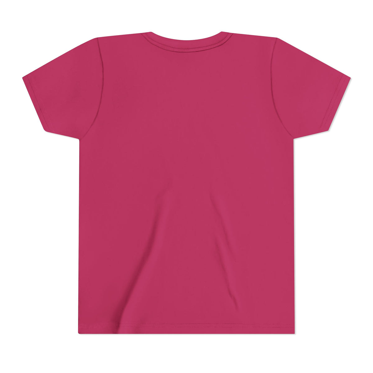 Youth Tee - "Let Your Light Shine" Pink Butterfly Floral Inspirational Shirt