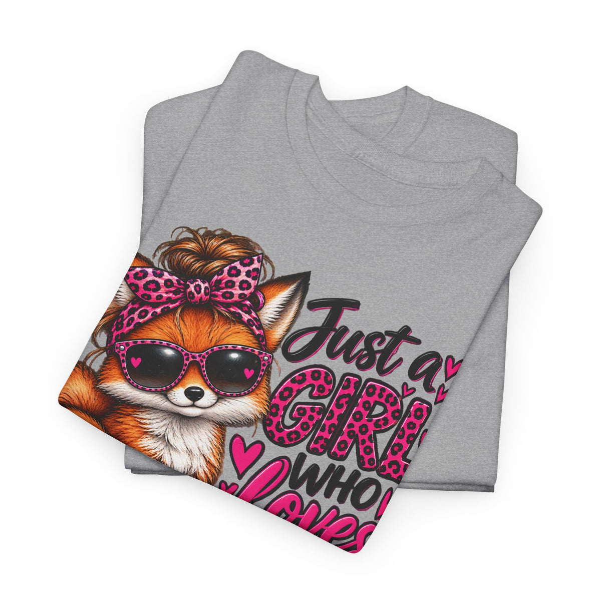 Just a Girl Who Loves Foxes T-Shirt