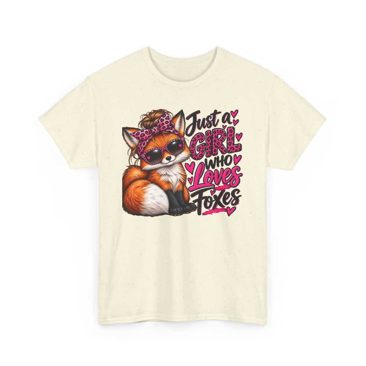 Just a Girl Who Loves Foxes T-Shirt