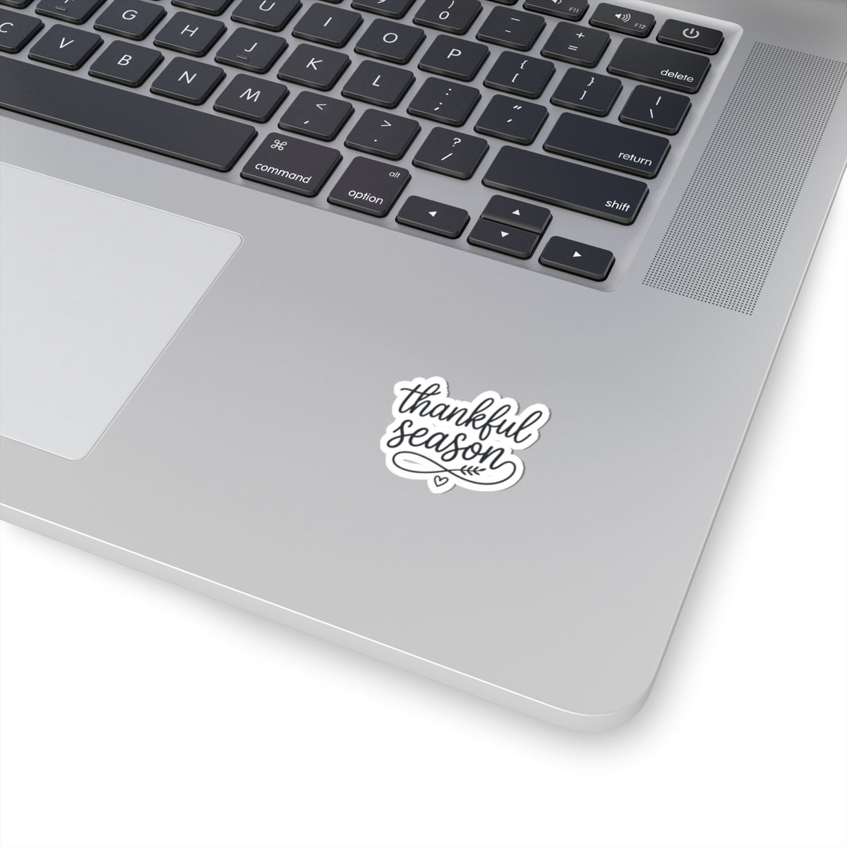 Thankful Season Script Sticker | Thanksgiving, Fall Harvest
