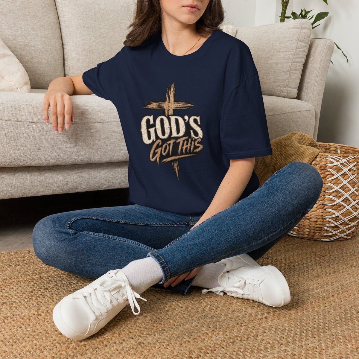 God's Got This T-Shirt — Faith Cross Graphic Christian Tee