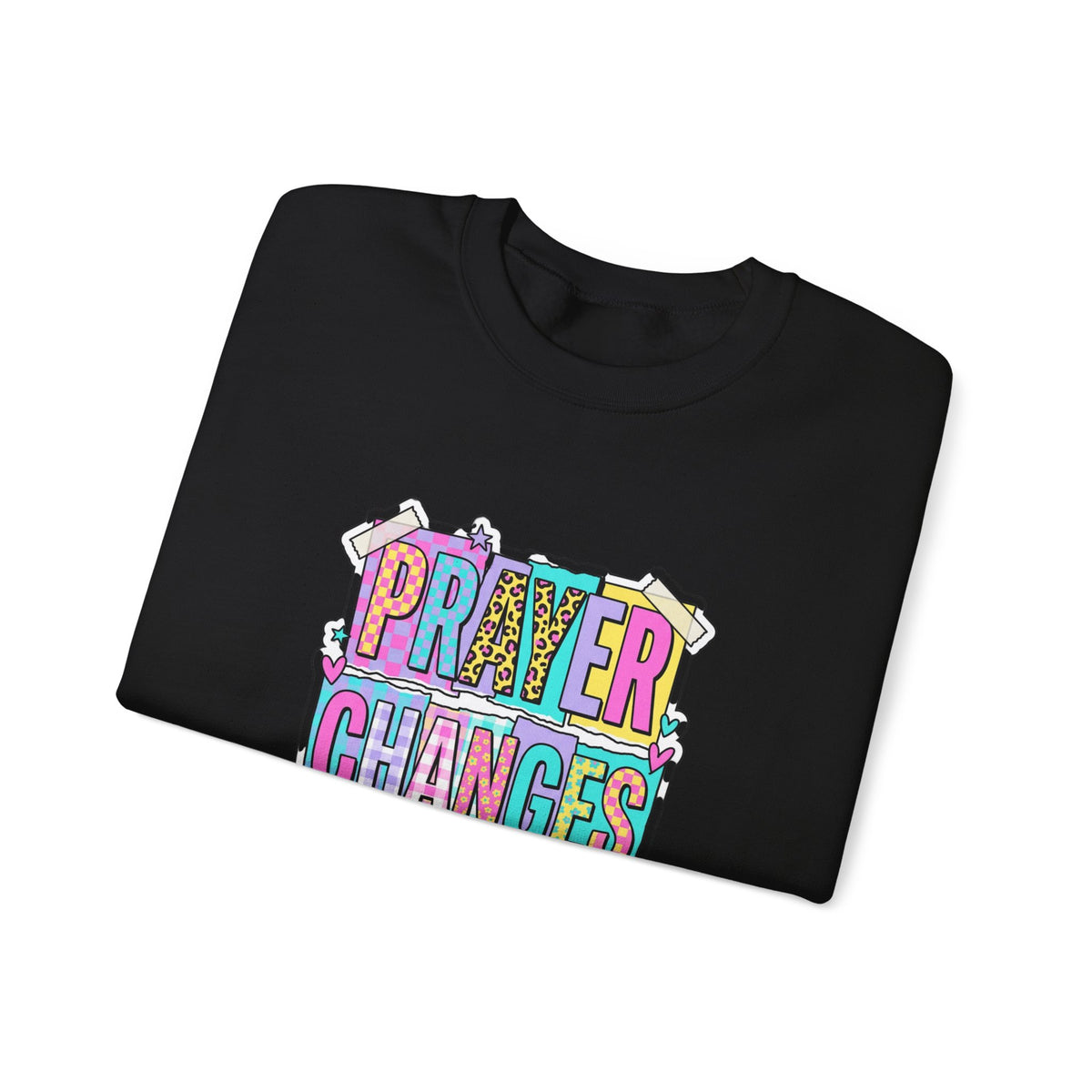 Prayer Changes Things Sweatshirt | Christian, Rainbow Scripture