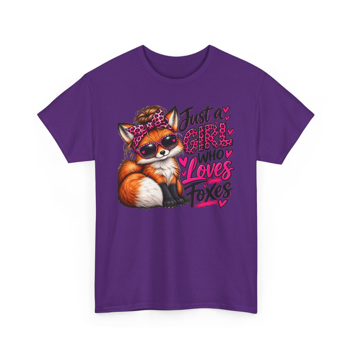 Just a Girl Who Loves Foxes T-Shirt