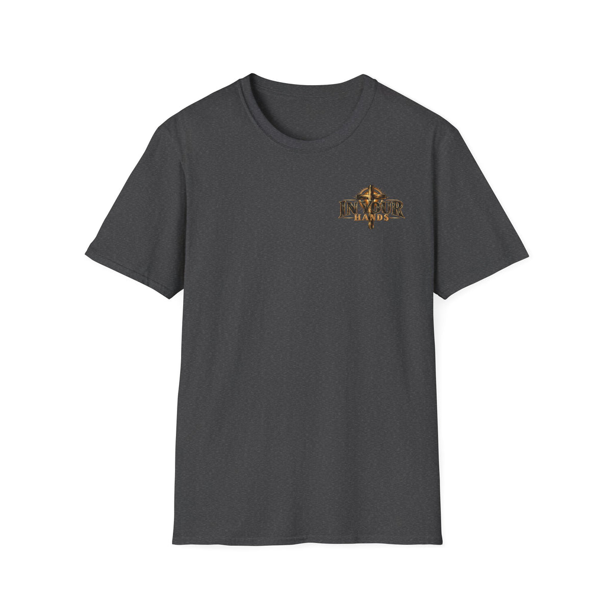 Christian 'In Your Hands' Cross T-Shirt – Faith-Inspired Casual Tee