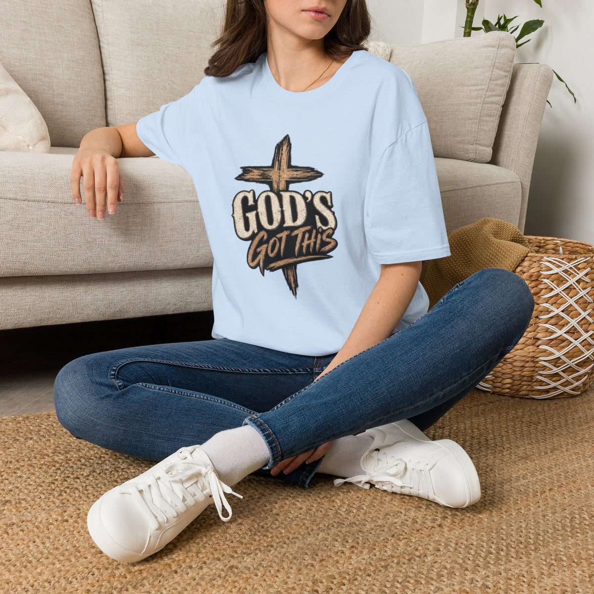 God's Got This T-Shirt — Faith Cross Graphic Christian Tee