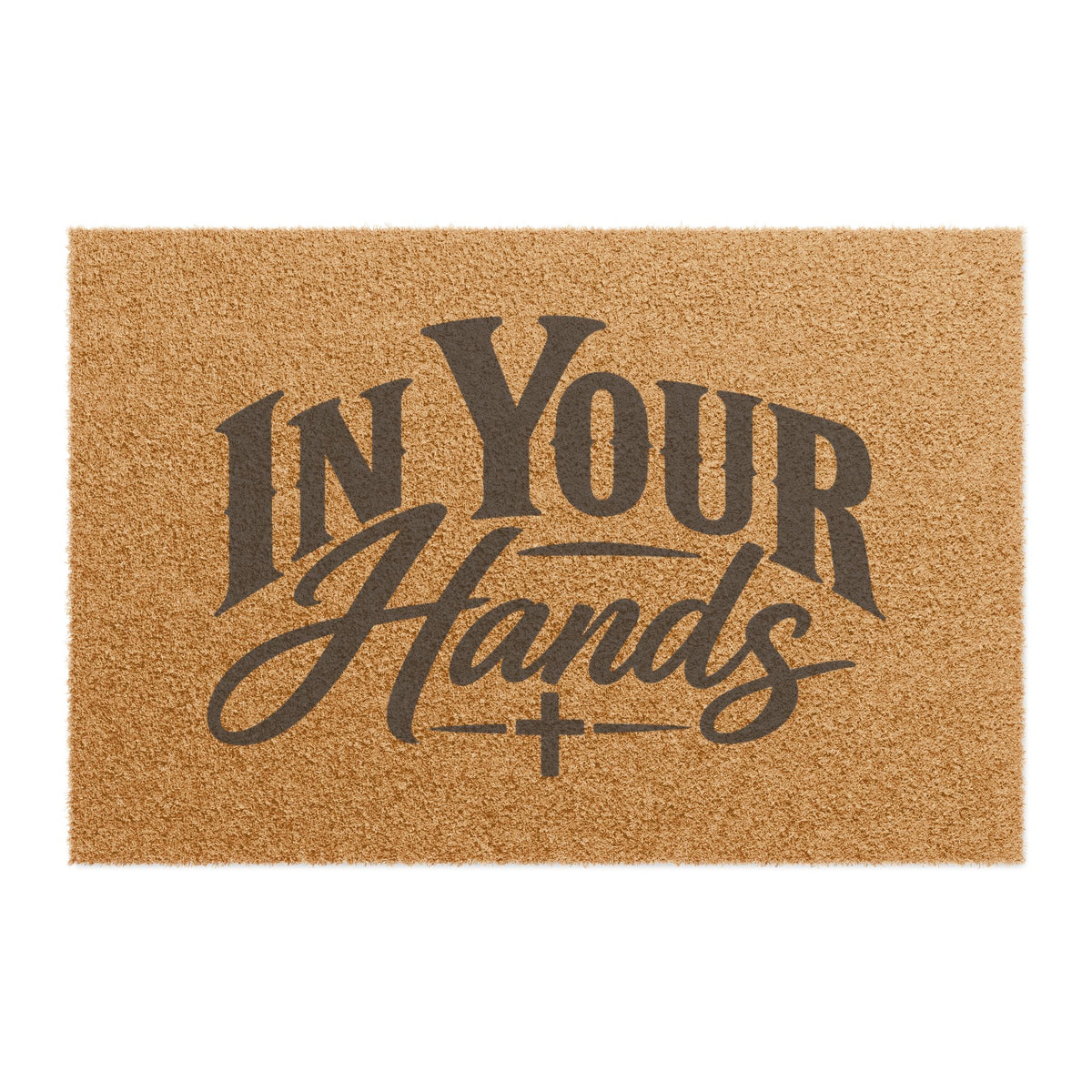 In Your Hands Doormat – Inspirational Script Entrance Mat