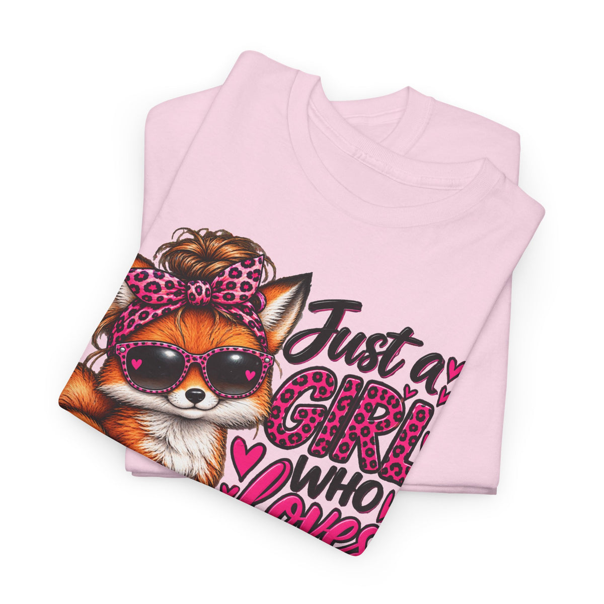 Just a Girl Who Loves Foxes T-Shirt