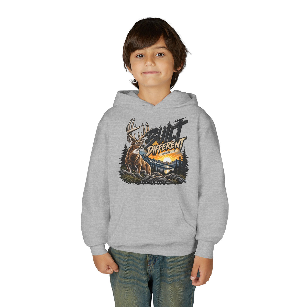Youth Heavy Blend Hooded Sweatshirt